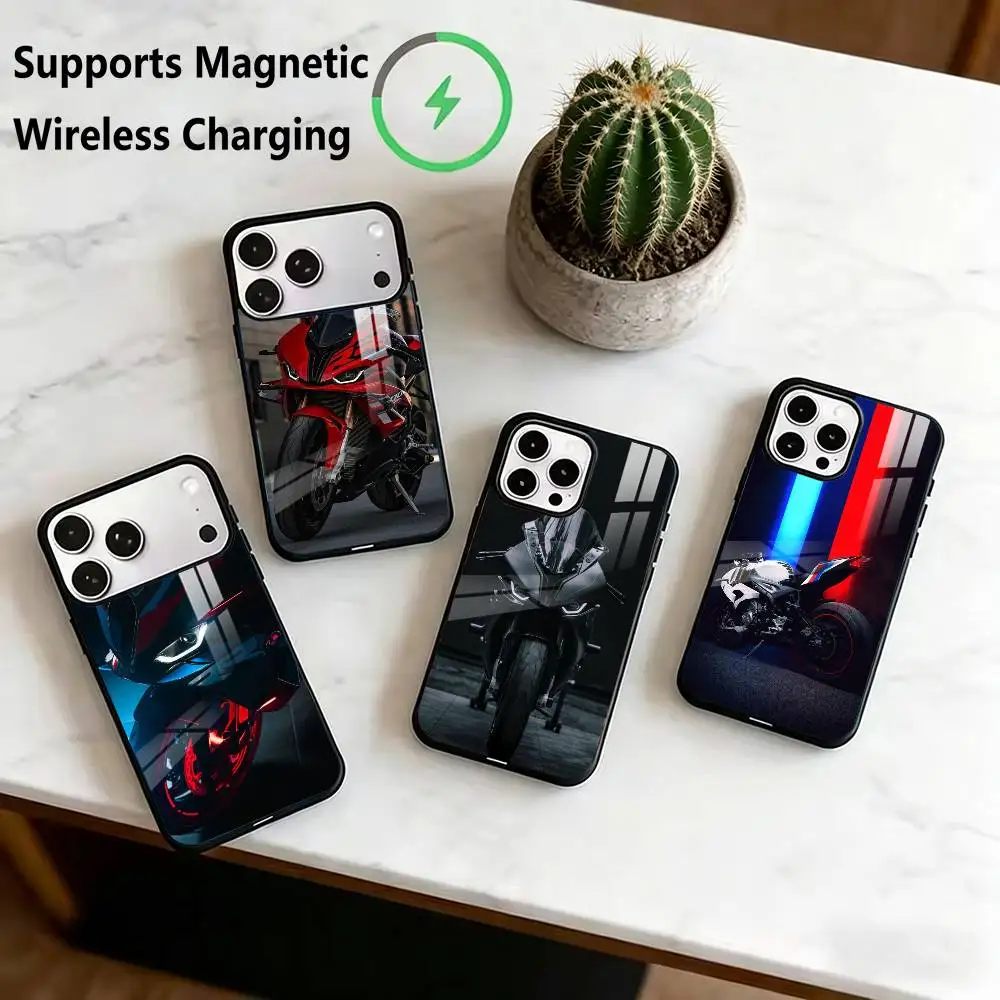 1000RR M-Motorcycle  Phone Case For iPhone18 17,16,15,14,13,12,11 Plus,Pro Compatible with magnetic wireless charging Gift