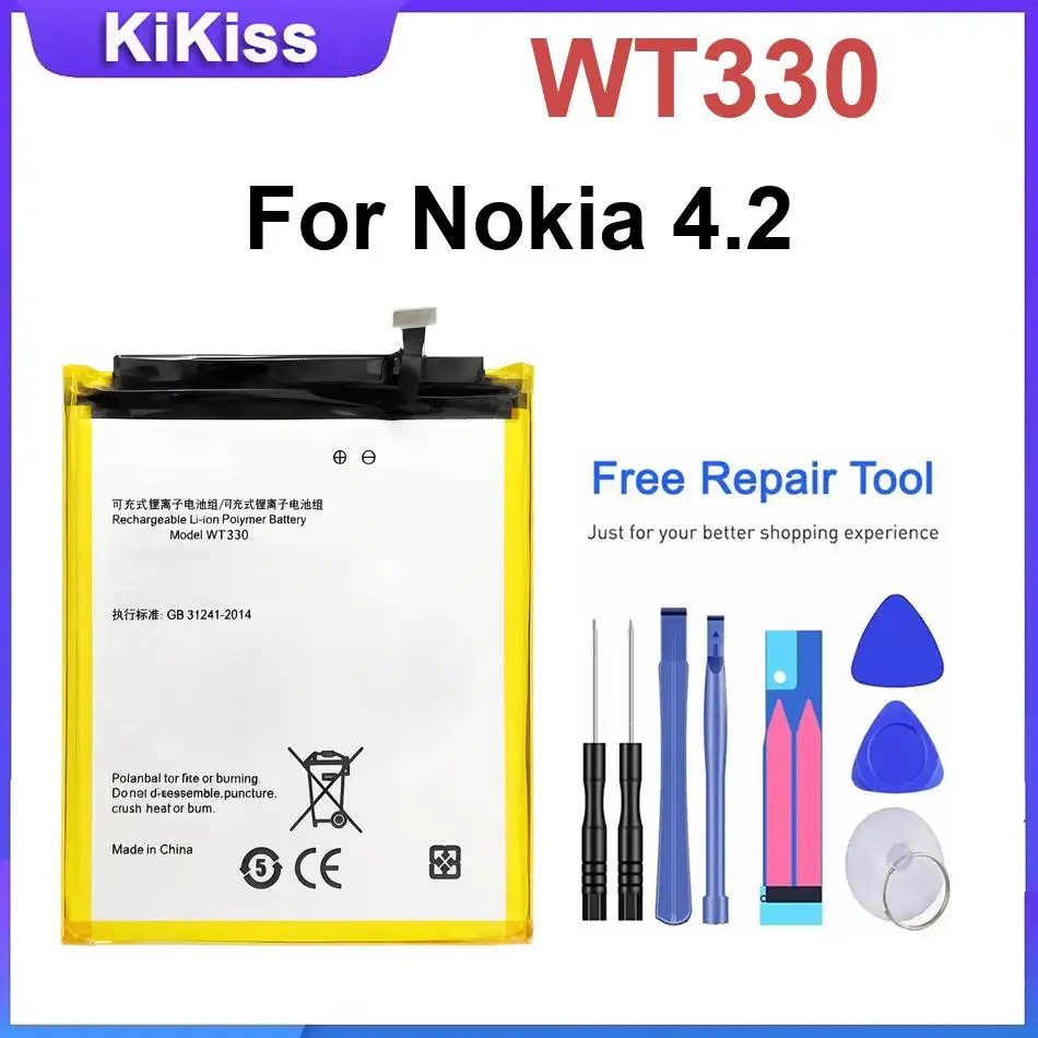 Battery For Nokia 2.4 TA-1274 2.2 HQ510 3.4 5.4 TA-1288 4.2 3.2 TA-1154 7.2 3.1 TA-1049 7 7.1 TA-1041 3.1 5 Dual SIM(TA-1053 DS)