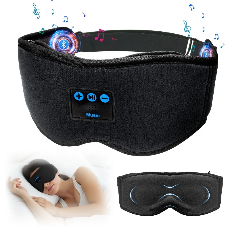 New private model sleep blindfold earphones long battery life noise reduction wireless earphones explosion