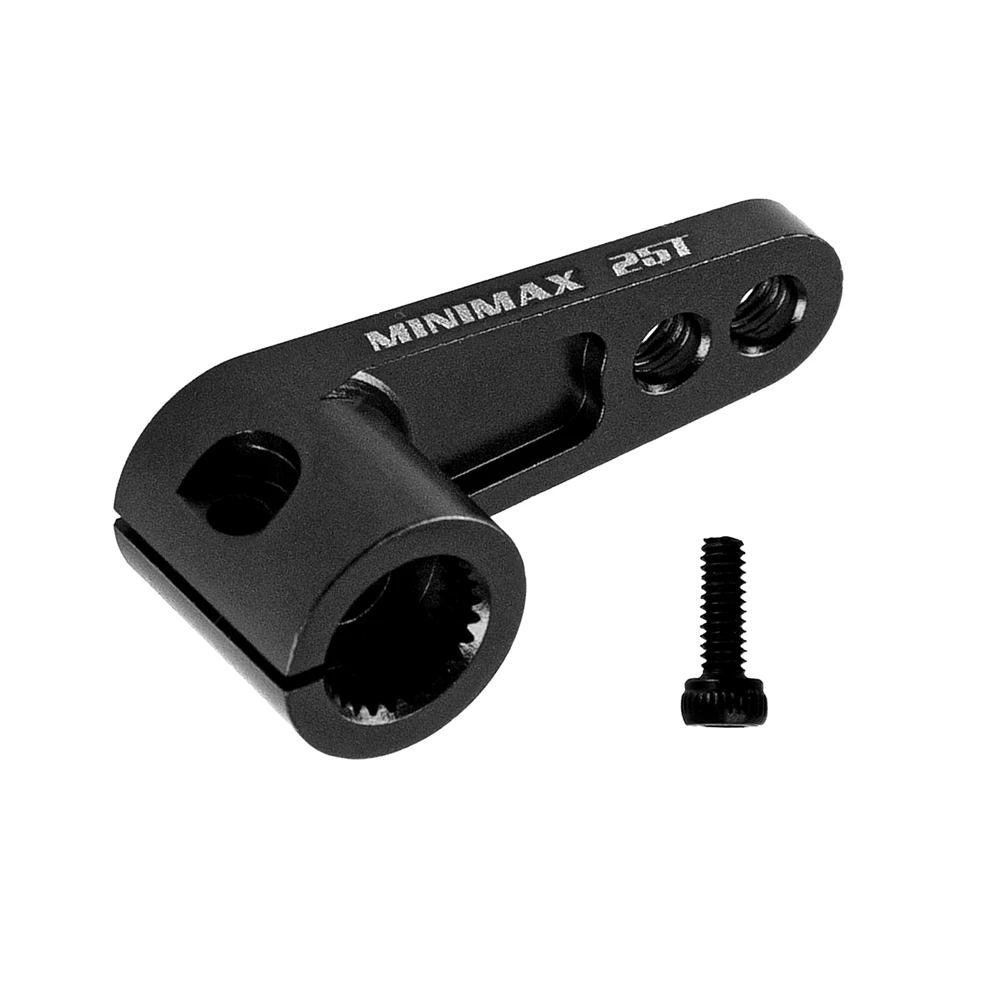 Neuer 2-teiliger Metall-25T-Servohorn-Servoarm, kompatibel mit Futaba Savox Power HD Servo für 1/8 1/10 RC Off-Road Drift Car,2