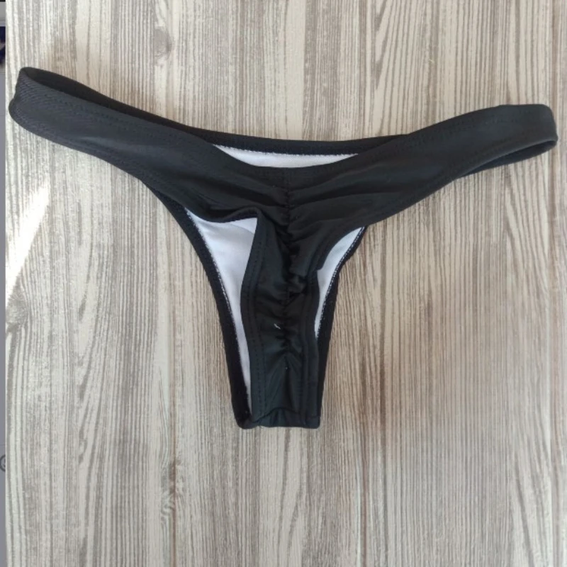 Mulheres Sexy Swimwear Briefs Verão Biquíni Bottom Tanga Maiô Senhoras Preto Beachwear нижнее бельё жletiе Sexу Lingerie