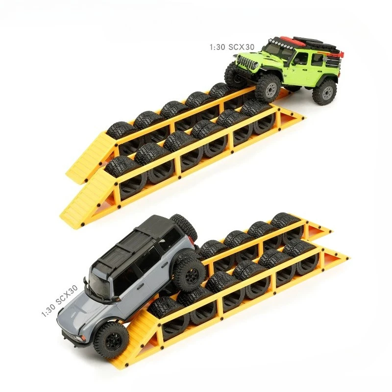 1set Simulated Off-road Track for 1/24 1/30 RC Crawler Traxxas SCX30 Diy Parts