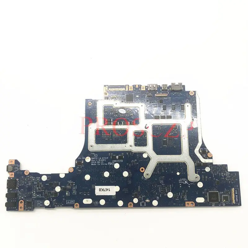 CN-0147K8 0147K8 147K8 Mainboard For Dell 17 R4 Laptop Motherboard With SR2FL I7-6820HK CPU GTX1070 LA-D751P 100% Working Well