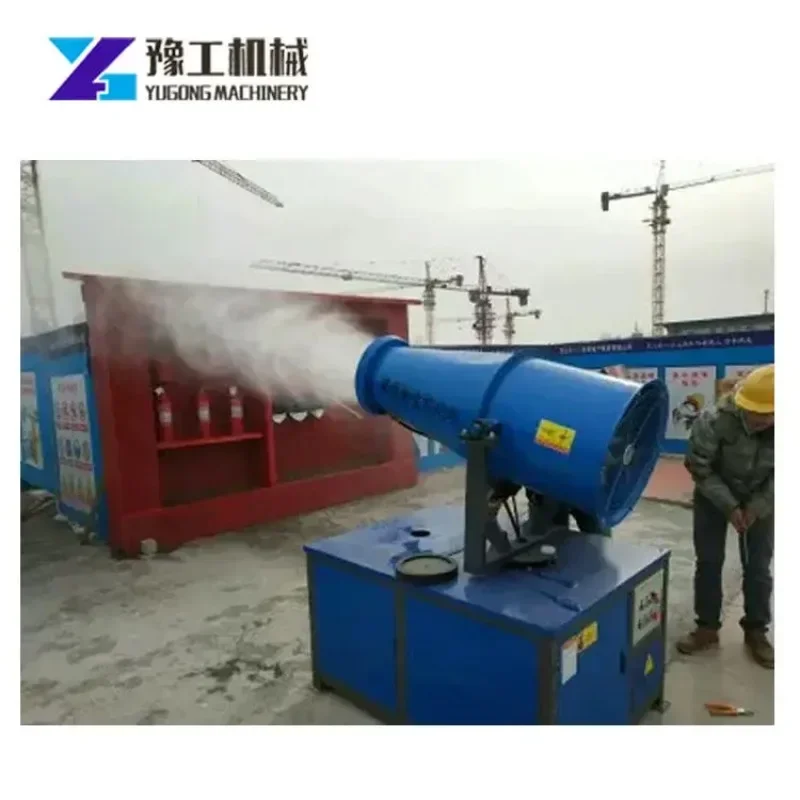 Fog Cannon Power Fogger for Dust Control Dust Dust Suppression Control Water Misting Cannon Machine for Industry Cleaning