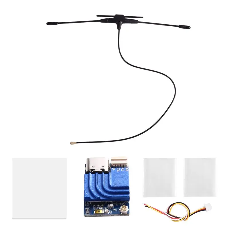 Y01A ELRS UR500 Dual Band Freq pour drone FPV RC RX Expresslrs 868Mhz 900Mhz 2.4Ghz Ultra-longue portée