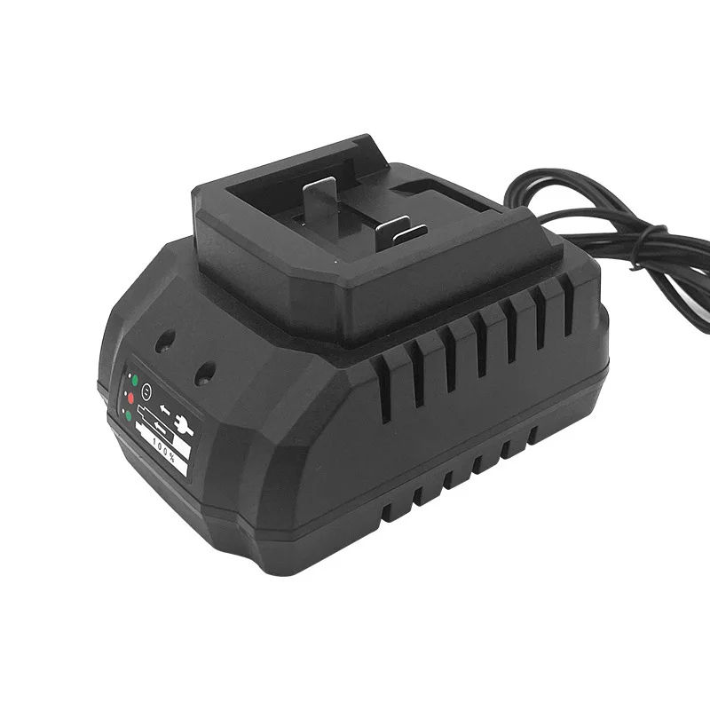 Nabíječka lithiových baterií 12,6 V 2 A / 18 V 21 V 1,8 A 2 A pro elektrickou vrtačku, leštičku, sekačku na trávu, myčku, adaptér - náhled 2