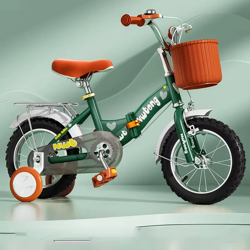 Airo New Model Folding Children's Bicycle for Boys and Girls Suitable for Children Aged 2-10 Baby Size: 12-18 Inches Bicycle