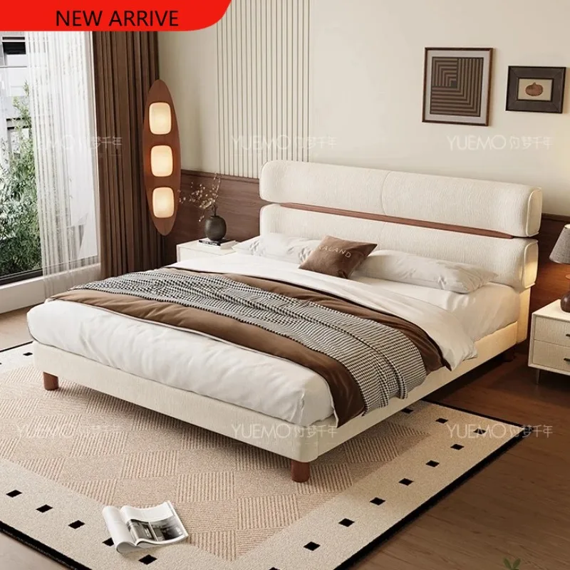 

F182 современный дизайн двуспальная кровать 180x200 см интерьер минималистский удобные кровати для спальни элитный элегантный letto matrimoniale furnitu