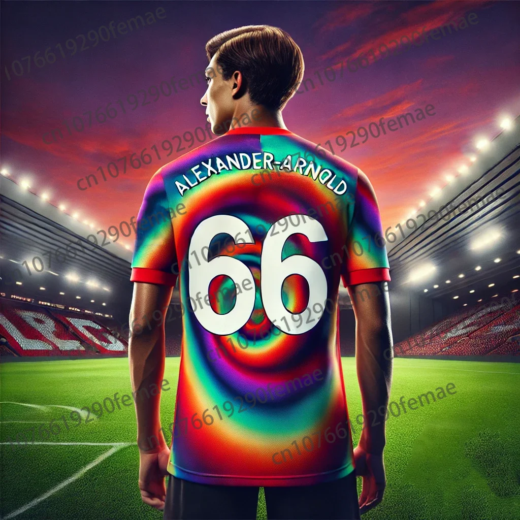 New Liverpool Fans T Shirt NO66 Player Youth Outdoor Sport TShirt Men Football T Shirt Classic Trained Uniform Sweatshirt Jersey