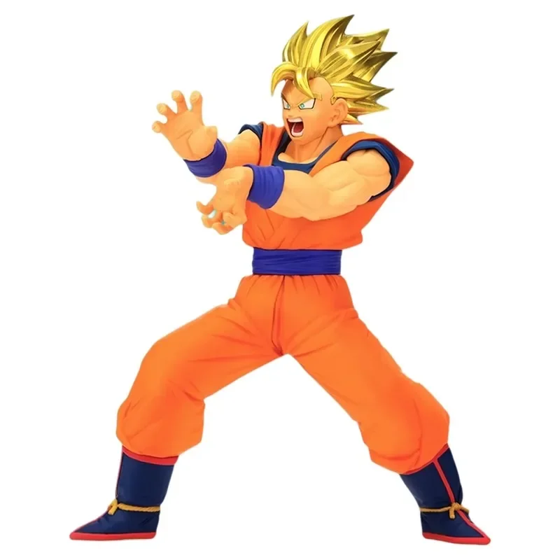 In Stock Bandai Banpresto Official Dragon Ball Z Super Saiyan Gohan Goten Anime Action Figures Model Toys desktop Ornament Gifts - view 4