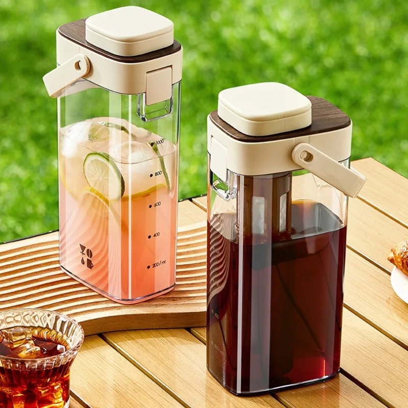 JUSTINLAU Large Capacity Household Cold Brewed Fruit Tea Cold Pot Coffee Cold Extraction Cup Homemade Beverage Brewing Cold Pot
