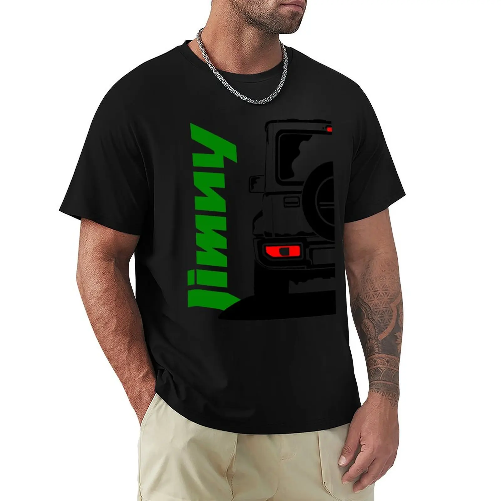 

Jimny 2020 T-Shirt Simple Casual Short Sleeve Cotton T-Shirt