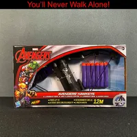 Hasbro Heat Nerf Marvel Marvels Avengers Hawkeye Hawkeye Bow Children's Toy Hand Set Up A Boy's Birthday Gift Action Figures