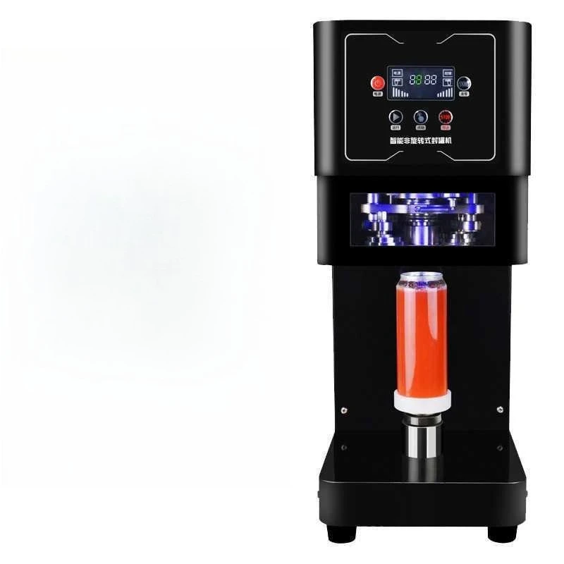 

Fully automatic, can press machine, aluminum foil gland, commercial sealing