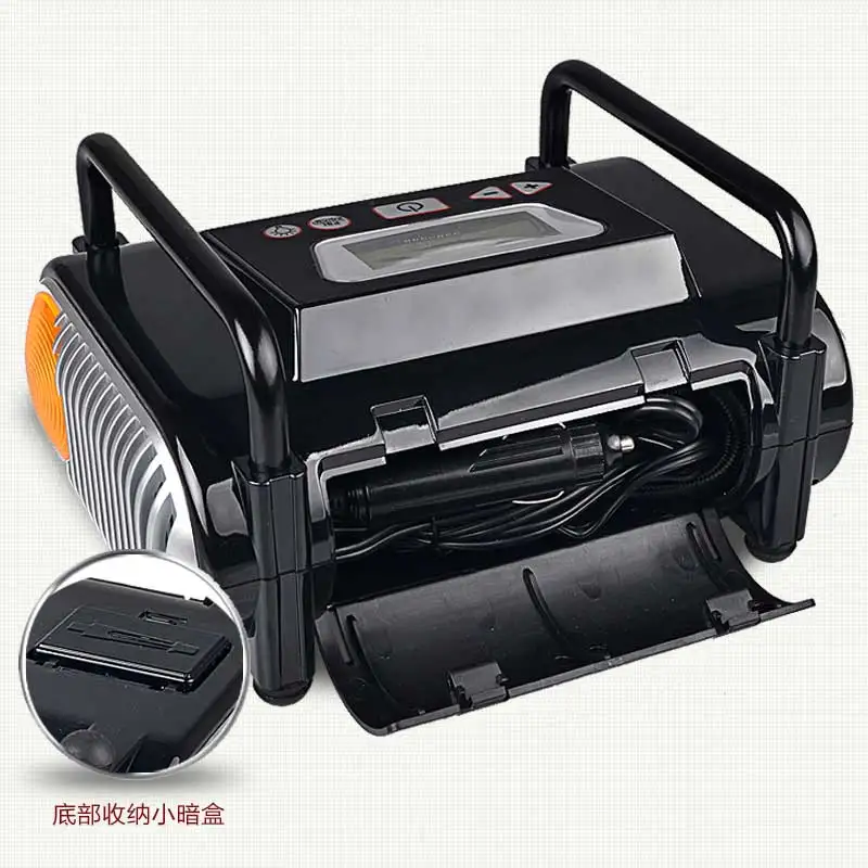 

Car inflator car tire pump car with digital display portable inflator preset tire pressure