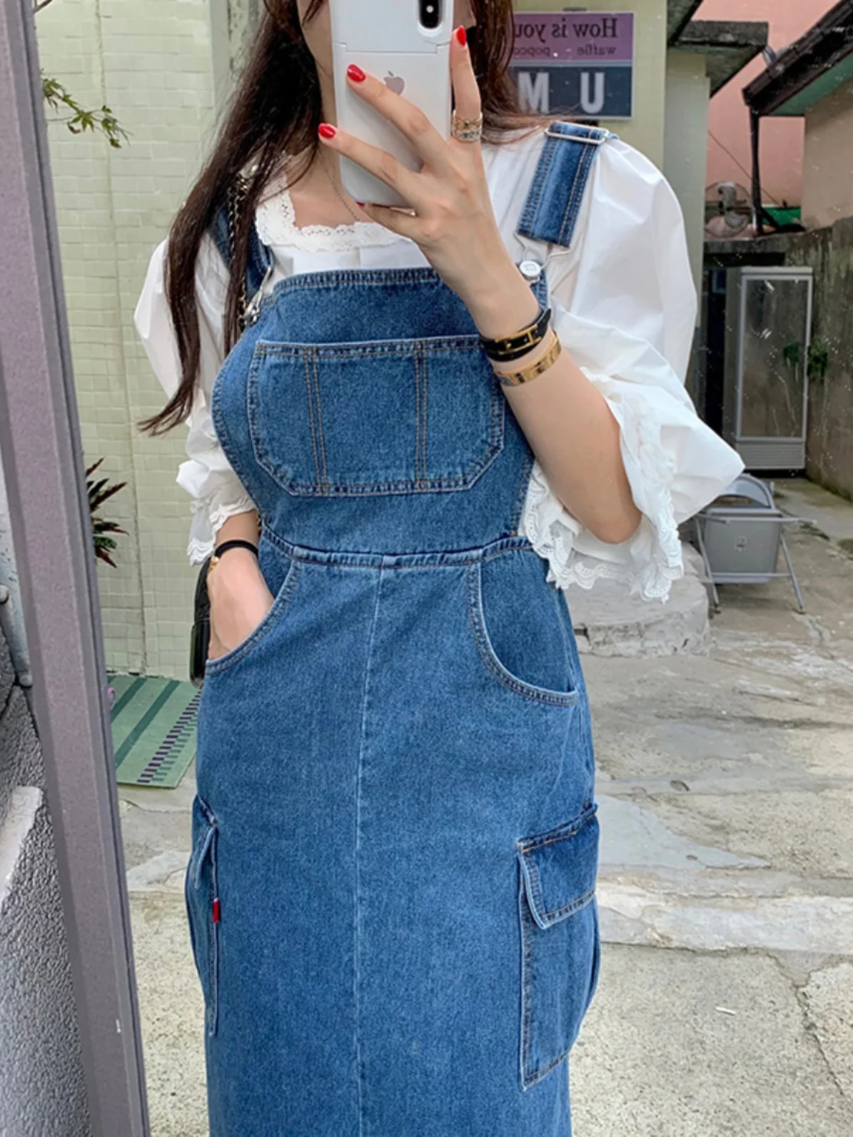 Retro Waed Denim Te… - image