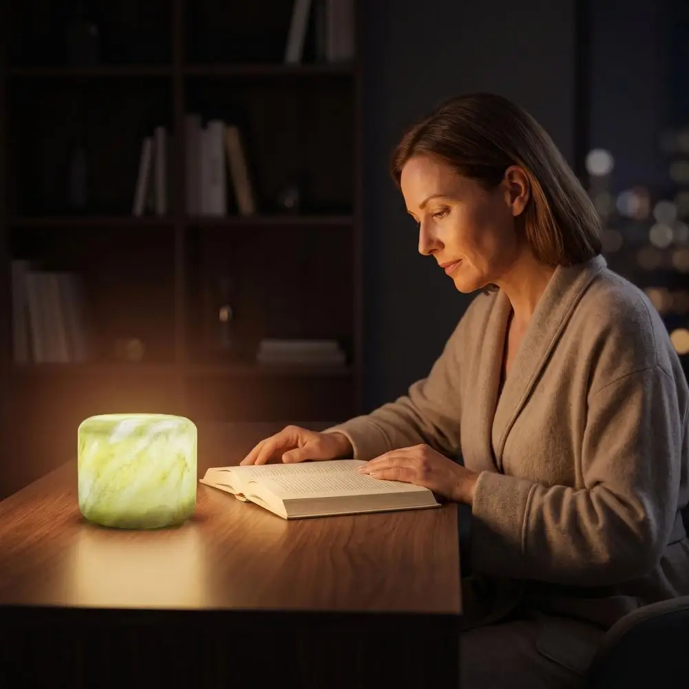 Rechargeable Reading Lamp Natural Desk Lamp Cordless Rechargeable Touch Control Night Light Dimmable Table Lamp for Bedroom Room