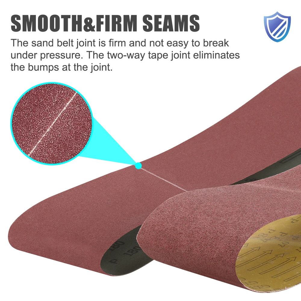 Xcan Schuurbanden 4X36 Inch(101X915Mm) Aluminiumoxide Band Schuurmachine Schuurband Gruis 80 400 Schuurpapier