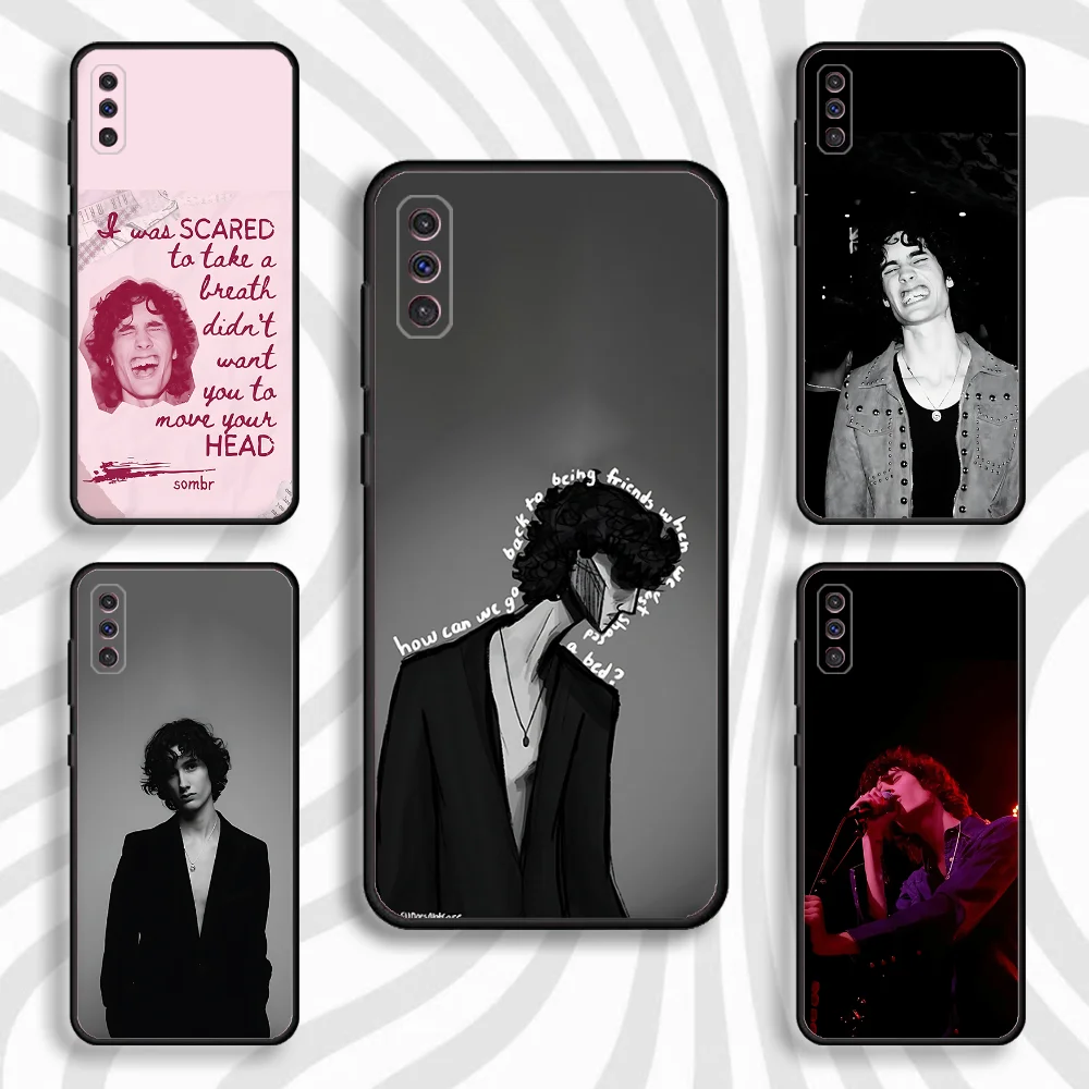 

Singer Sombr back to friends Phone Case For Samsung S 25,24,23,22,30,21,10,9,Ultra,Plus,Lite,FE,4,5 G Black Soft Case