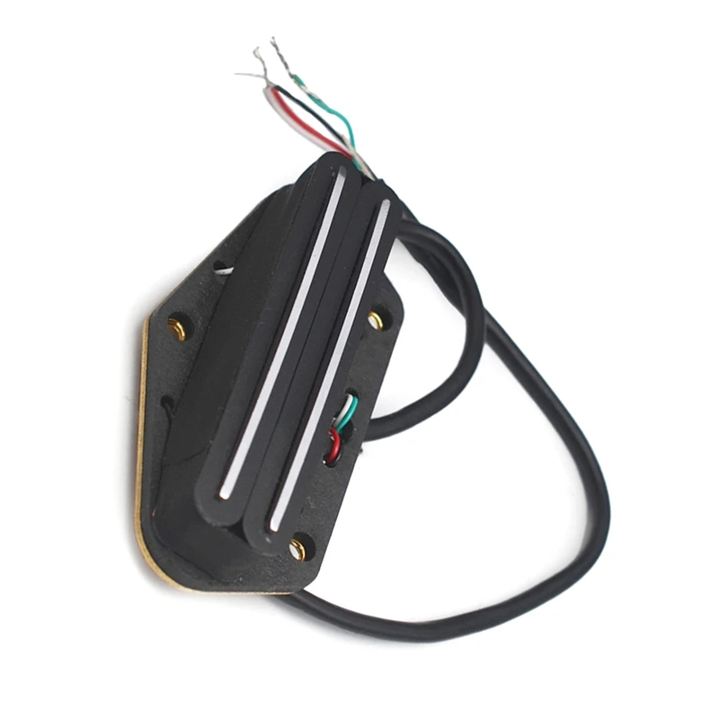 6 Pickup per chitarra Pickup Hot Dual Rails Mini Bridge Pickup per chitarra Tele
