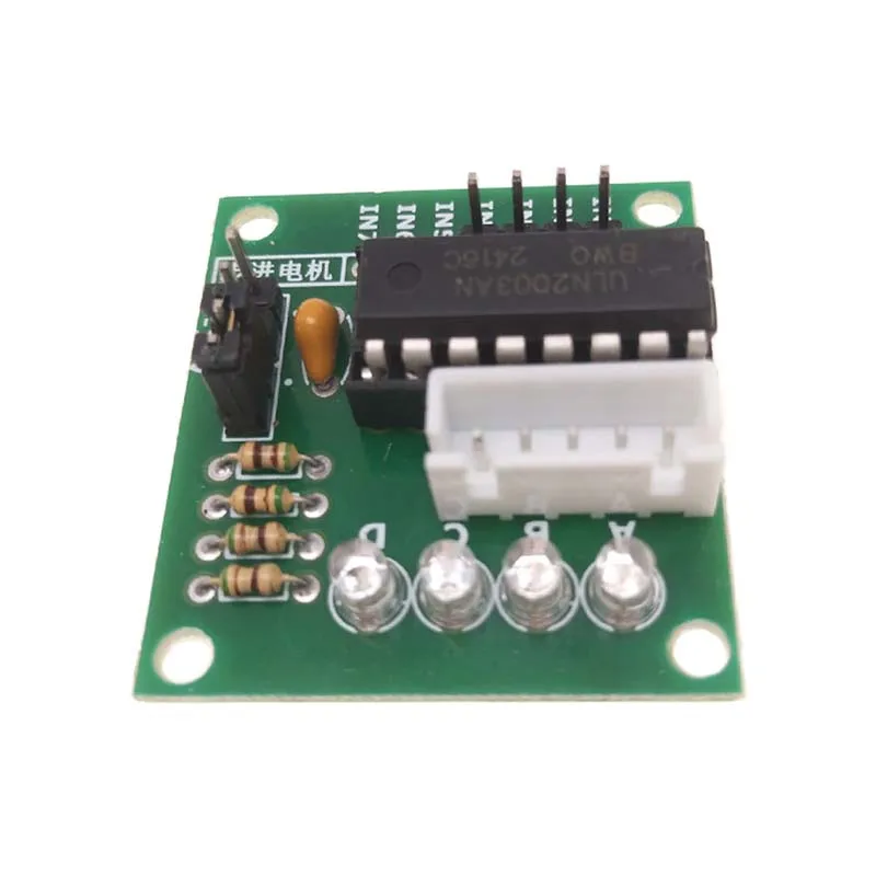 1 ensemble de moteur pas à pas 4 phases 28BYJ-48-5V + carte pilote ULN2003 pour Arduino 1 x moteur pas à pas + 1x carte pilote ULN2003