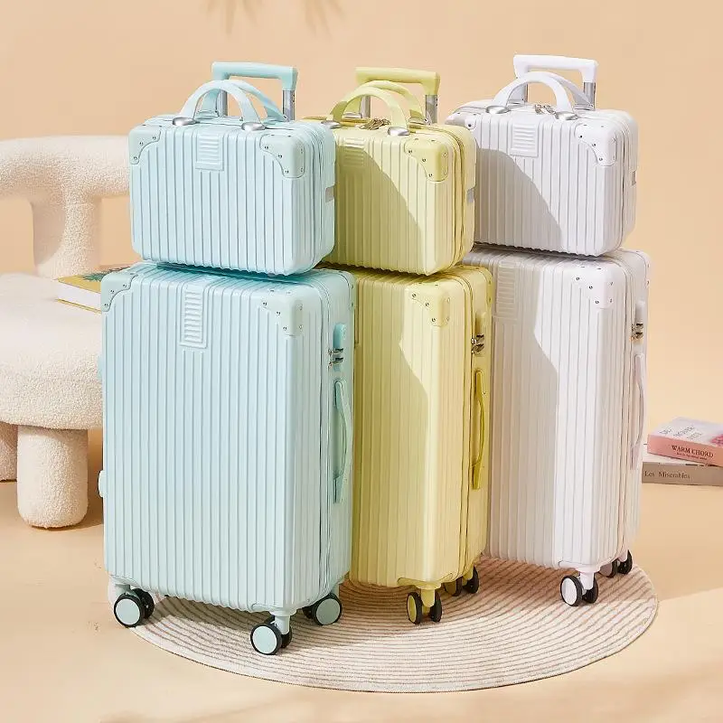 new-high-aesthetic-carryon-suitcase-lightweight-travel-bag-with-combination-lock-for-men-and-women-compact-size-urban-style