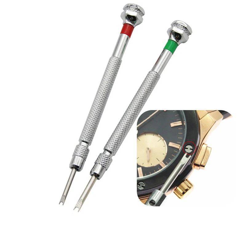 for Hublot 2.0mm U-Shaped Screwdriver Special-Shaped Yubo 2.5mm Screwdriver I-Shaped Screwdriver Bit Clock Repair Tools