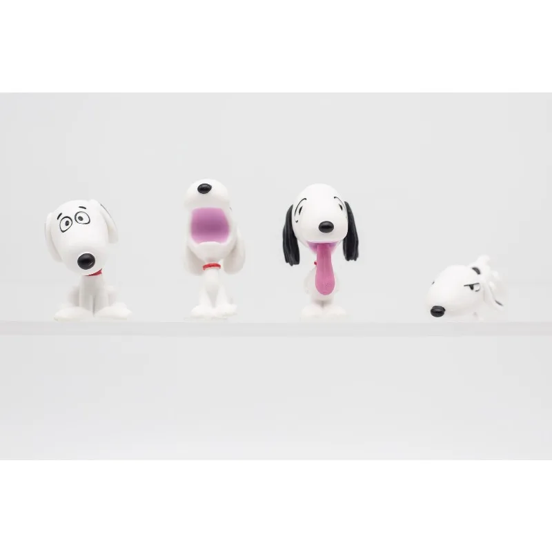 4 قطعة/المجموعة الكرتون أنيمي لطيف سنوبي عمل الشكل دمية الهدايا نموذج اللعب جمع الحلي هدايا الأطفال