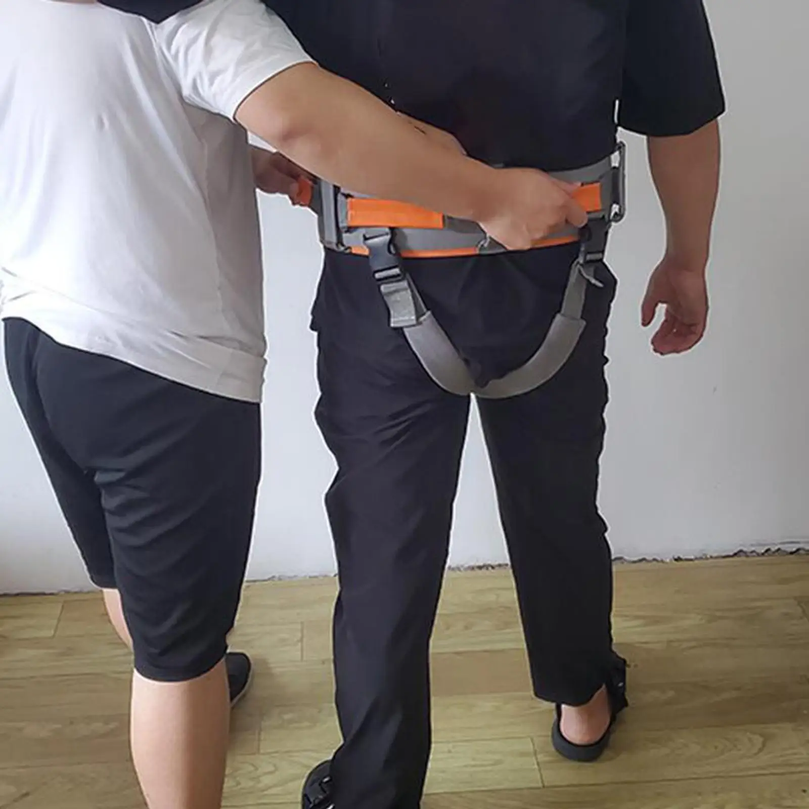 Secure Lifting Strap Transfer Gait Belt Easy Fastening Padded Handles Mobility Assist for Pediatric Bariatric Elderly