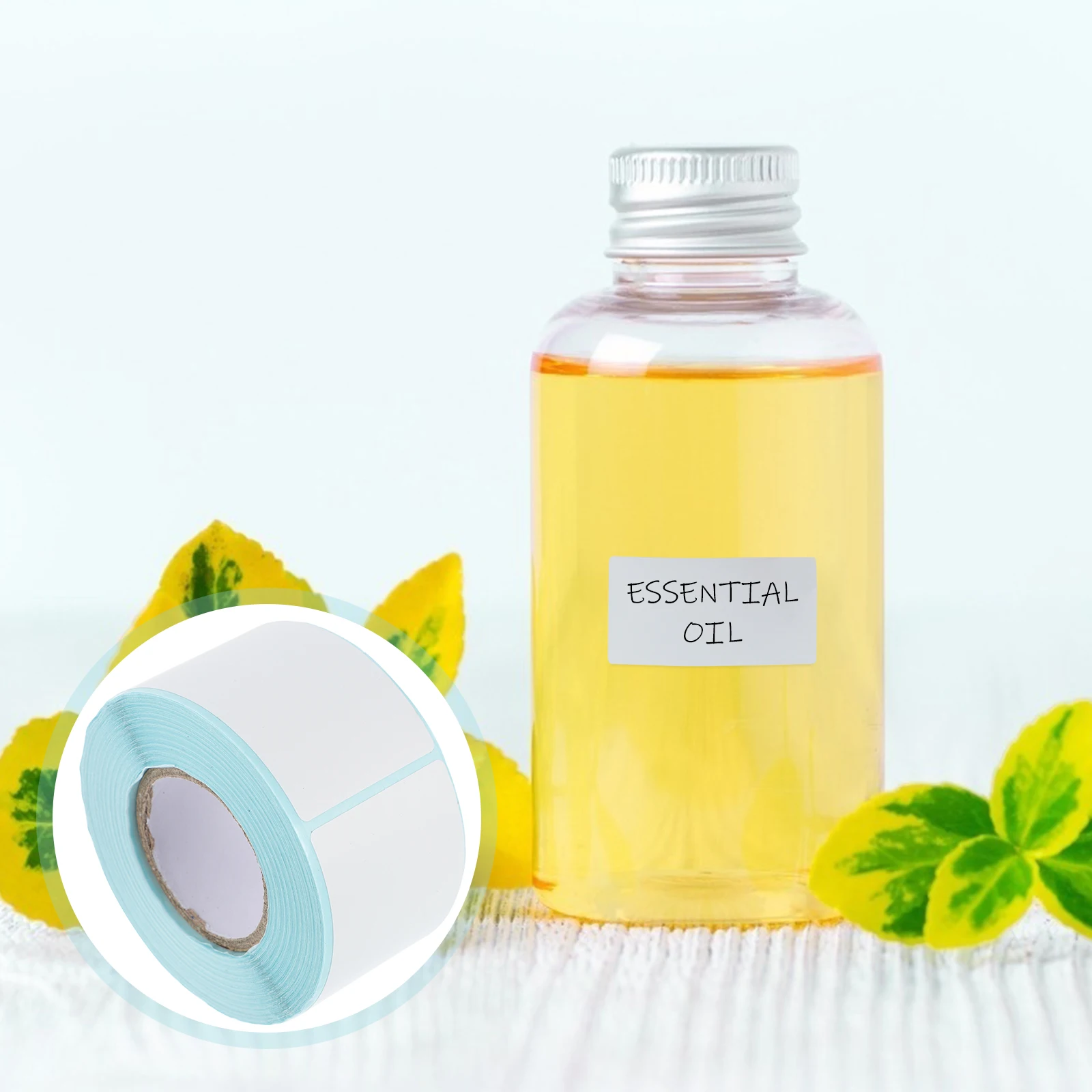 

300Pcs Self Adhesive Labels Rectangles for Office School Organizing Price Stickers Name Tags Address Labels Label Roll