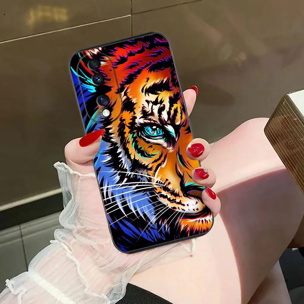 Wolf Tiger Dragon Phone Case For HONOR 400 20 90 X5C X6B X7 X7A X7B X7D X8B X9 X9B X9D X9A HUAWEI NOVA 3I 7I 8I P30 Case Cover view 3