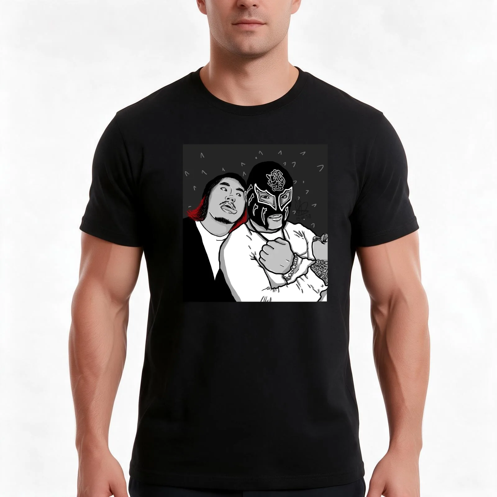 los ingobernables de japon- BUSHI and Hiromu Takahashi T-Shirt, Summer Casual Cotton Tee, Oversized Streetwear Tops, 100% Cotton