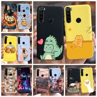 For Xiaomi Redmi Note 8 2021 Case Cute Fashion Cartoon Cover Soft Silicone Phone Case For Redmi Note 8 Pro 8Pro Note8 T 8T Shell