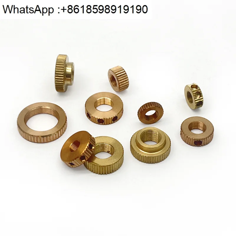 

Optical laboratory pitch adjustment frame lock nut, precision accessories, copper material M4x0.25/M6x0.25