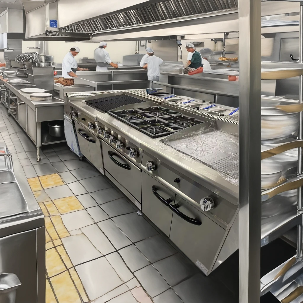 2026 Hot Sale Commercial Restaurant Hotel Equipment Gas Griddle 2/3 Flat 1/3 Grooved BBQ Grill With Cabinet