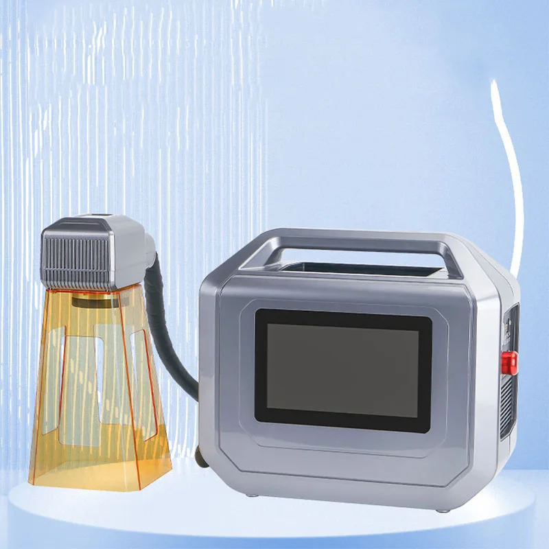 Macchina per marcatura laser portatile, portatile e facile da spostare, stampa a getto d'inchiostro in metallo in acciaio inossidabile, scritte, testo e immagini