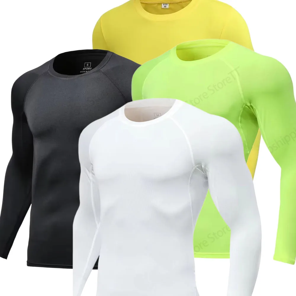 Men's Outdoor Training Fitness Jogging Running Long Sleeve T-shirt Jersey Gym 3D Print Tshirt Men Women Fashion Sports Tops Tees