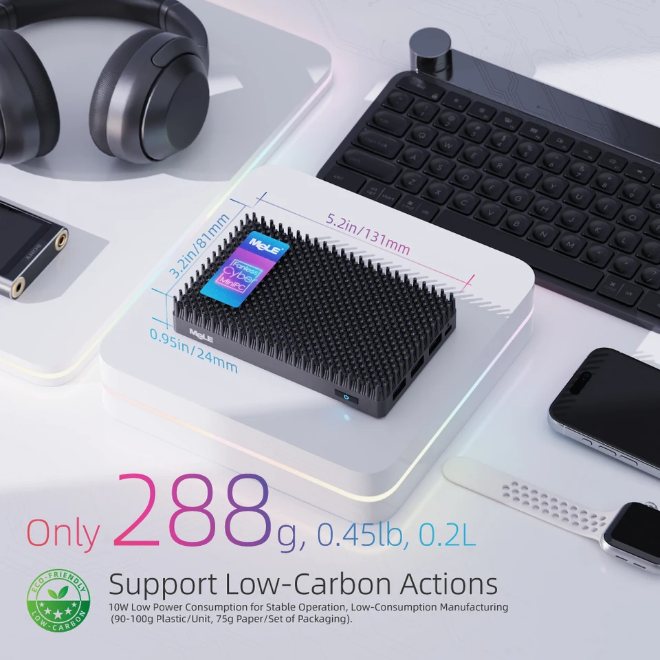 MeLE Cyber X1 Mini PC N150 32GB 1TB
