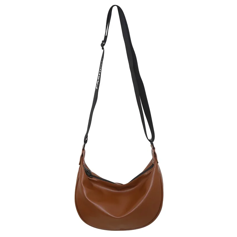 

Hobo Purse for Women Large Capacity Solid Color Shoulder Crossbody Retro Dumpling Tote for Daily Travel Casual Outfits