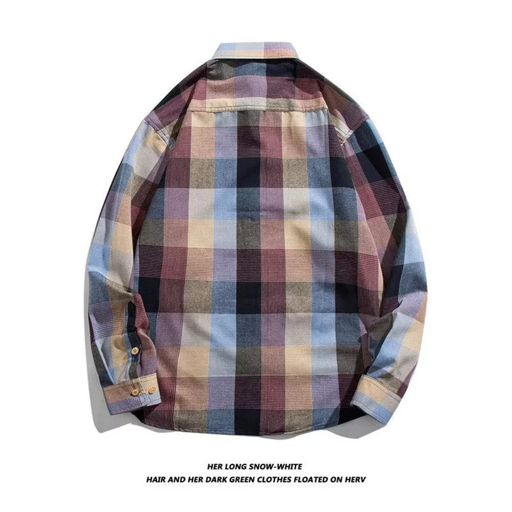Comfy Hot New Stylish Fashion Shirt Men Full Sleeve Lapel Long Sleeve Outdoor Soft Top Business Uniform Casual