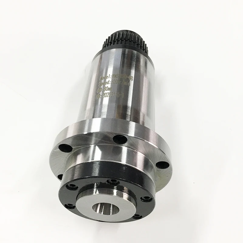 

Machine tool center Machine tool belt spindle outer diameter 80mm numerical control milling machine spindle belt drive spindle