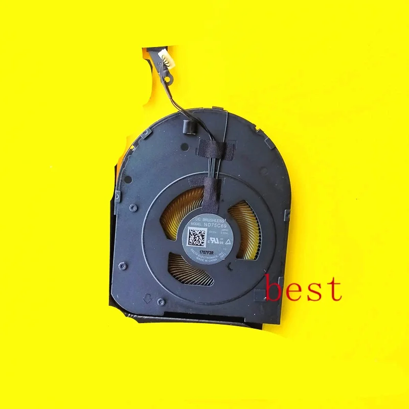 New Original Laptop CPU Cooling Fan For Lenovo T15S GEN2 independent graphics card fan ND75C69-20F03 DC5V 0.5A