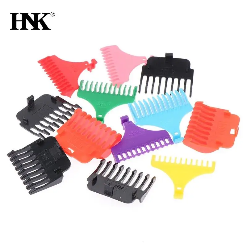 6pcs/set Hair Trimmer Limit Comb Universal Black Guards Hairdresser Hair Cutting Guide For T9 Styling Trimmer Cutting Guides