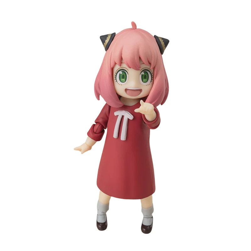 Bandai oryginalna SHF SPY×FAMILY Anya fałszerz-uniform Ver- strój codzienny- Anime Model postaci zabawki ozdoby prezent dla dzieci