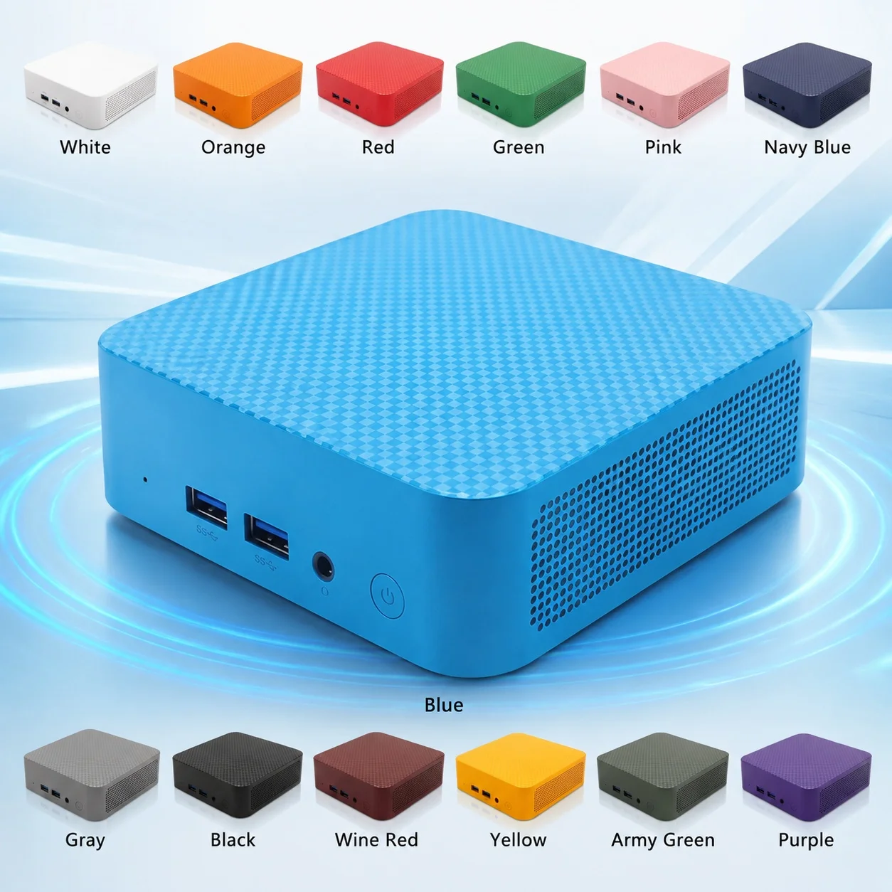 2026 Intel Core I9 10980HK Mini PC 32GB RAM 1TB SSD Windows 11 4K Solid Gaming PC Commercial Use WIFI 6 BT5.2