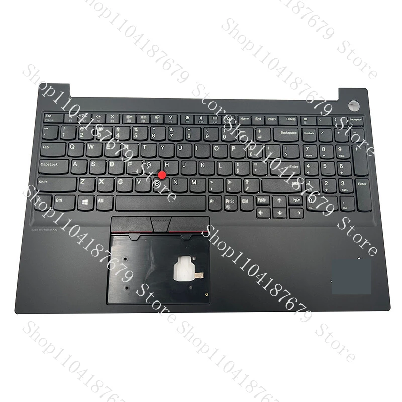 

Новинка для Lenovo Thinkpad E15 20RD 20RE, клавиатура без подсветки, упор для рук, 5M10V16998, США