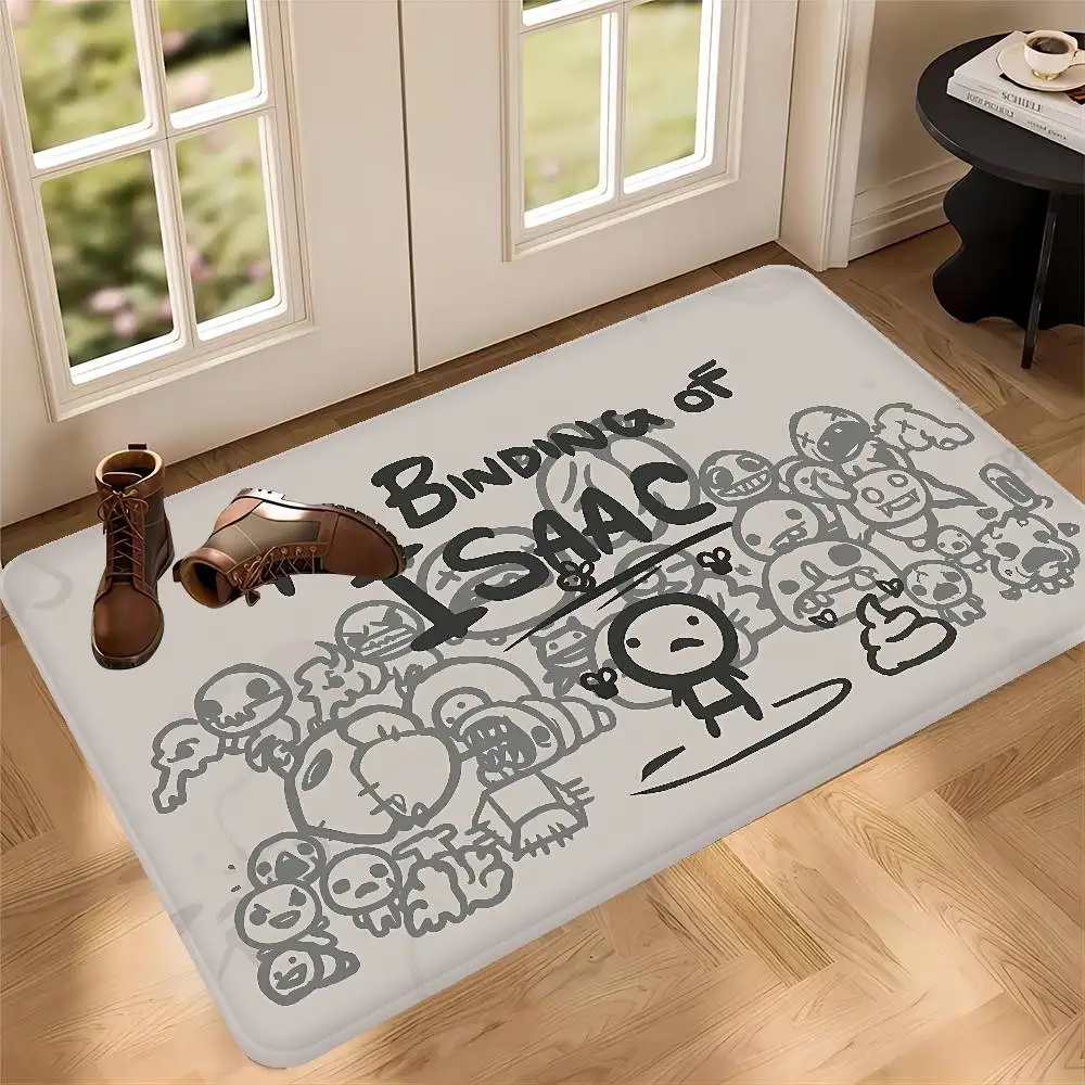 Anime The Binding Of Isaac Kitchen Mat Kids Room Bedroom Decoration Balcony Anti-Slip Doormat Living Room Alfombra