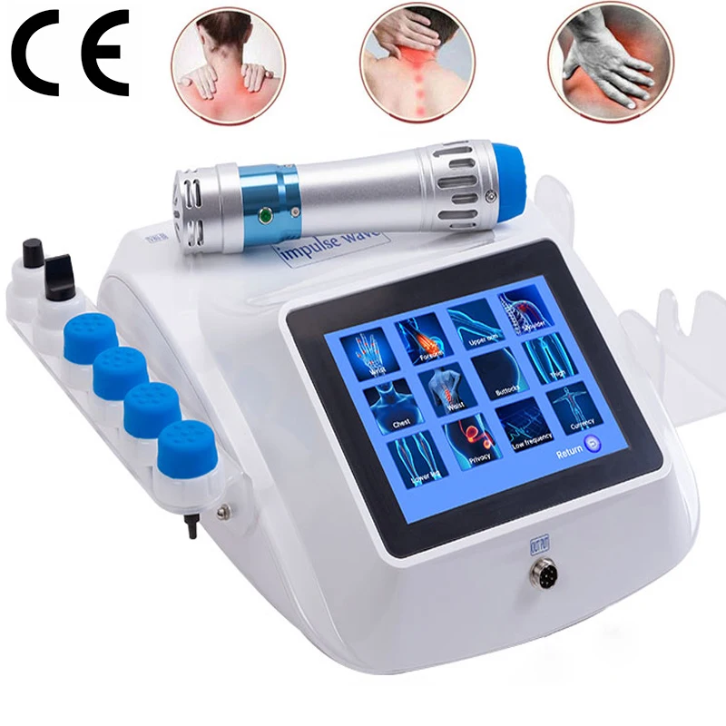 Newest Electromagnetic Professional Shock Wave Shockwave Therapy Machine Waist Back Body Massage Pain Relief Vibrator CE PROVED