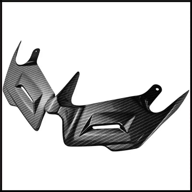 Picture 4: Motorcycle Protective Airflows Cowl Wing Carbon Fiber Pattern Lightweight Design Vibration Reduction