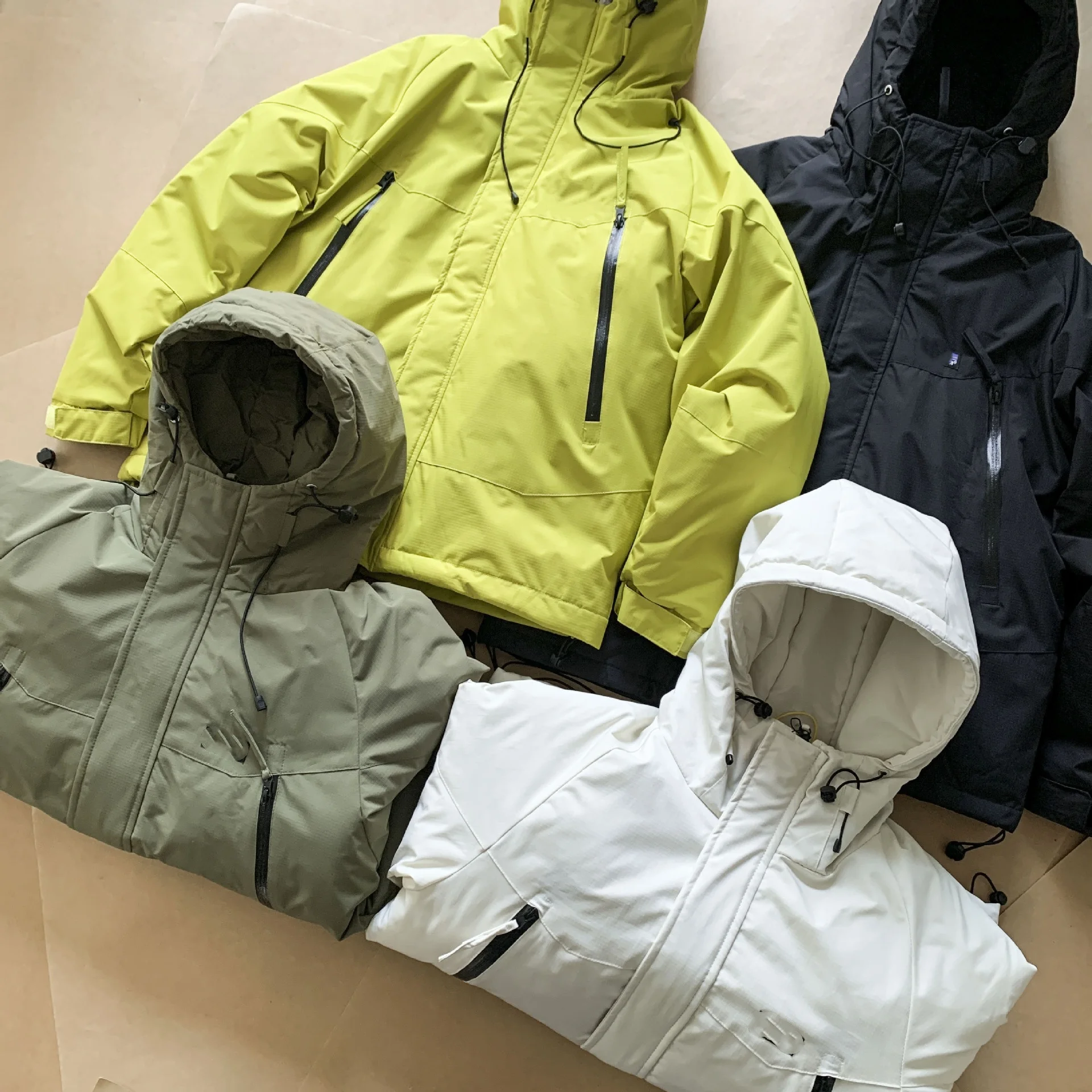 سترة مبطنة بالقطن لتسلق الجبال في الهواء الطلق مقاومة للماء والرياح، سترة مبطنة بالقطن دافئة وظيفية